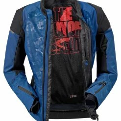 Rekurv E-21.02 Womens Textile Jacket -Jeans Sales Shop 0f.06.16.D5RekurvE2102blauschwarz21265321021
