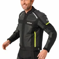 Büse Santerno Textile Jacket -Jeans Sales Shop 17.38.41.D1BueseSanternoschwarzneongelb21247021021