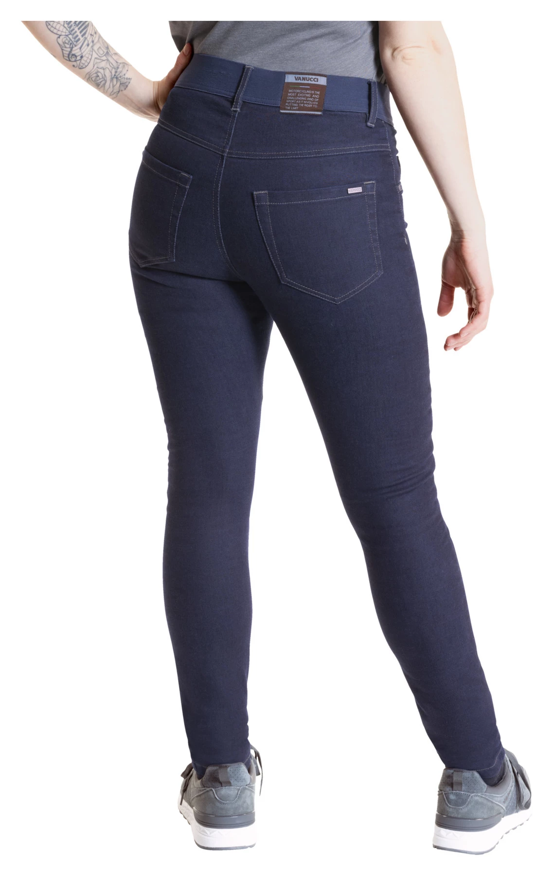 Vanucci VUT-1 Ladies' Biker Jeggings 7 Vanucci VUT-1 Ladies' Biker Jeggings - Image 5