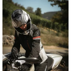 Modeka Violetta Women’s Textile Jacket 7 Modeka Violetta Women’s Textile Jacket -Jeans Sales Shop 62.34.98.E1ModekaViolettaDamenTextiljackeschwarzhellgrau212946