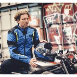 Rekurv E-11.01 Textile Jacket -Jeans Sales Shop 8f.91.11.E2RekurvE1101blauschwarzneongelb212646