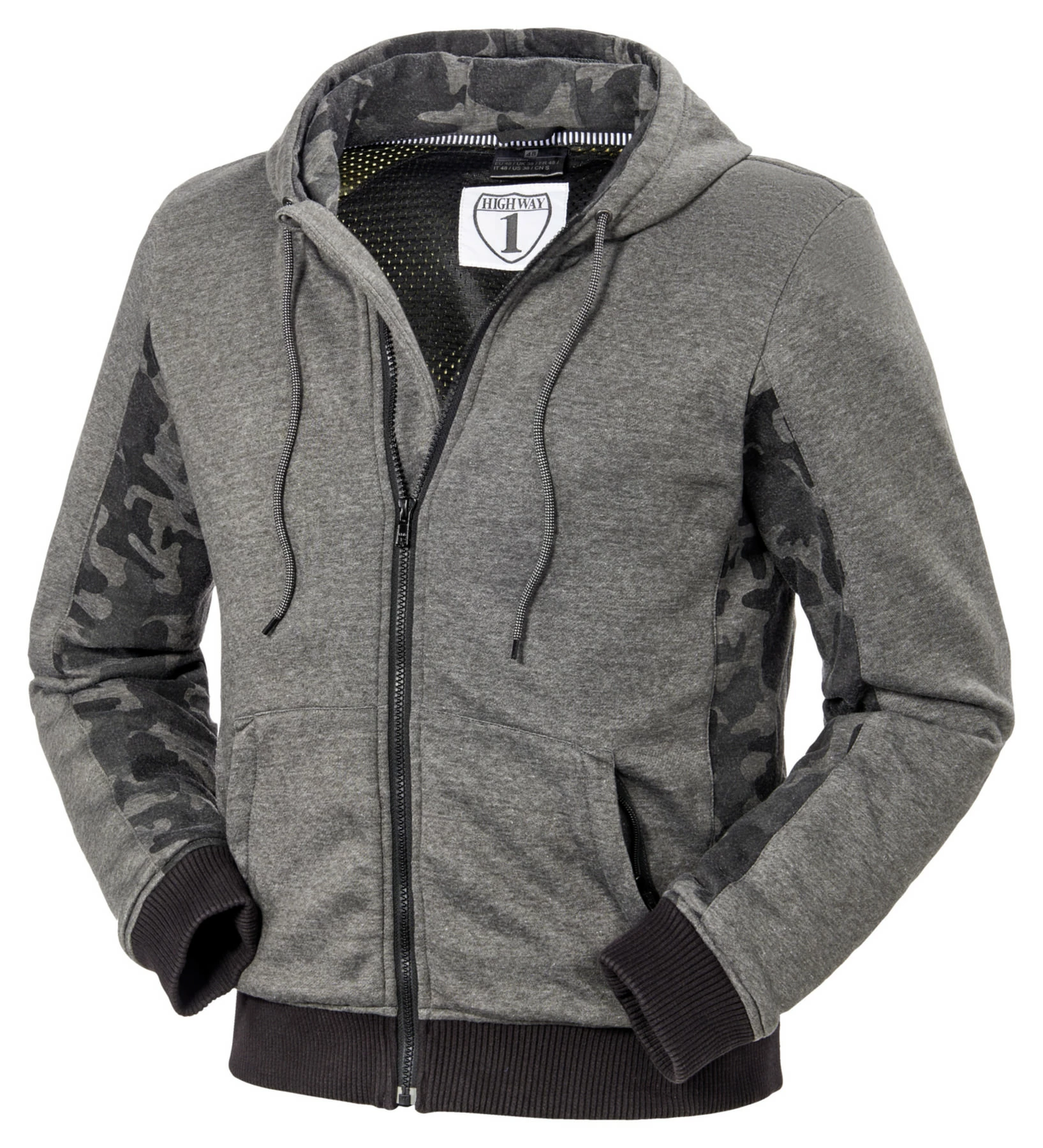 Highway 1 Biker Sweat Hoodie 7 Highway 1 Biker Sweat Hoodie - Image 5