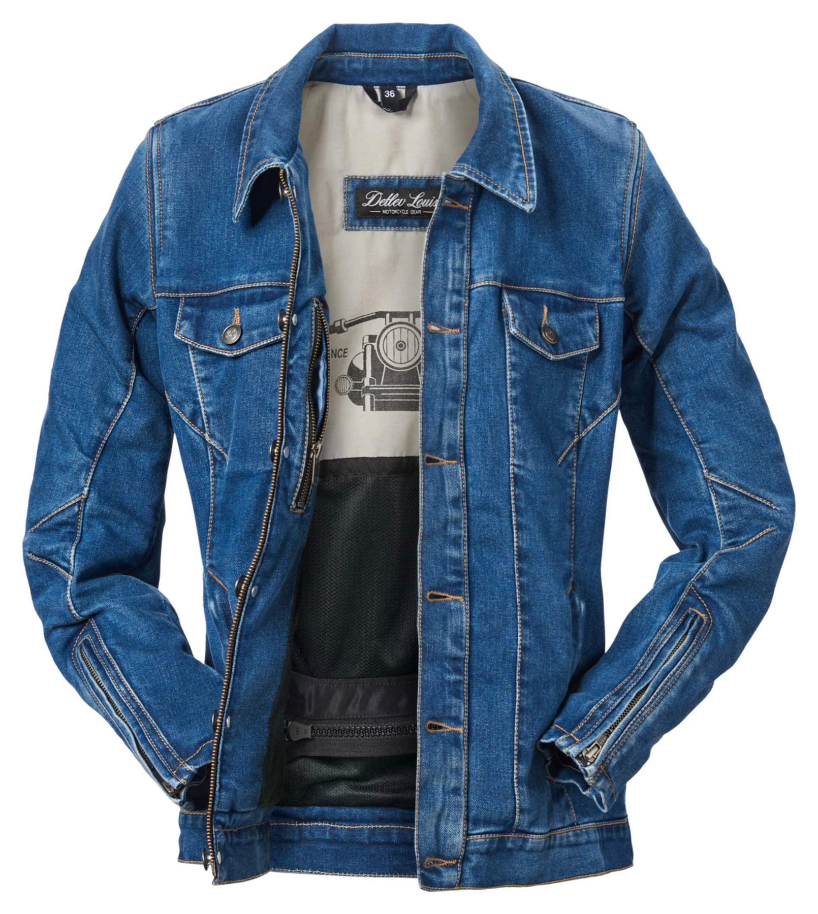 Detlev Louis DL-JW-6 Jeansjacket 17 Detlev Louis DL-JW-6 Jeansjacket - Image 15
