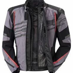 Rekurv E-11.01 Textile Jacket 15 Rekurv E-11.01 Textile Jacket -Jeans Sales Shop 9d.33.da .D5RekurvE1101grauschwarzrot21264521021