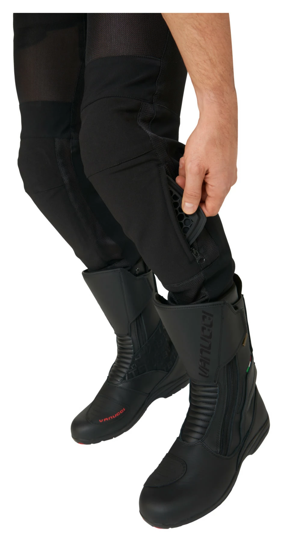 VANUCCI VAT-1 TEXTIL PANTS MEN BLACK 9 VANUCCI VAT-1 TEXTIL PANTS MEN BLACK - Image 7