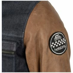 Helstons Winston Denim Jacket -Jeans Sales Shop b2.0f.c1.D7HelstonsWinstonJeansjackeblaubraun212794