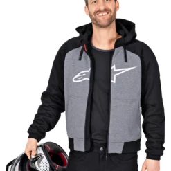 Alpinestars Chrome Sport -Jeans Sales Shop b2.e9.25.H2AlpinestarsChromeSportHoodiegrauschw21833921020