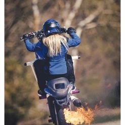 Rekurv E-21.02 Womens Textile Jacket -Jeans Sales Shop e7.5d.32.HH2104RekurvE2102blauschwarz21265313