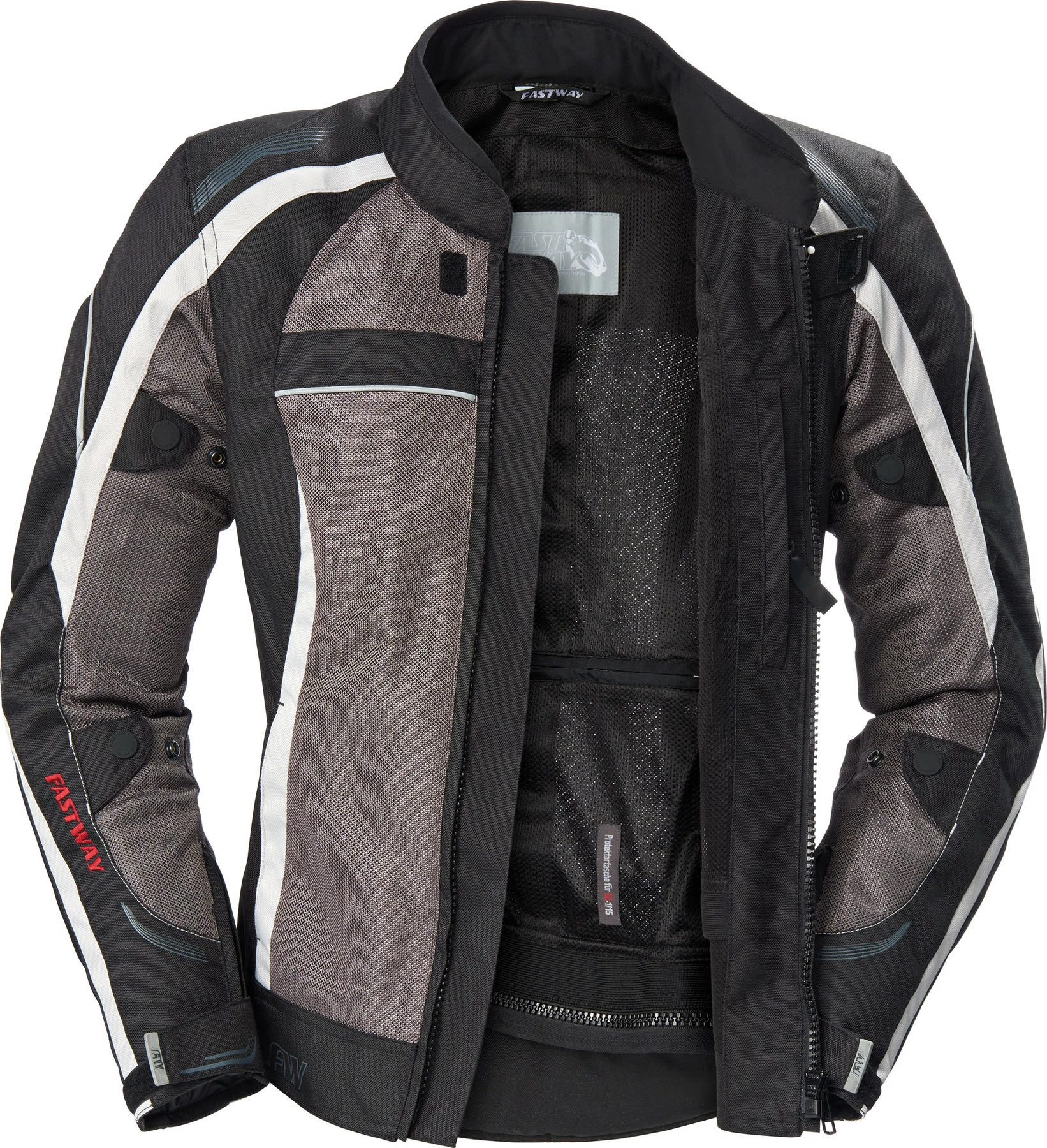 Fastway Hot Season Ladies Textile Jacket 6 Fastway Hot Season Ladies Textile Jacket - Image 4